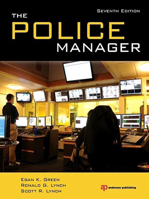 Title details for The Police Manager by Egan K. Green - Available